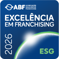 Selo de Excelência em Franchising — ABF. Reconhecida desde 2022.